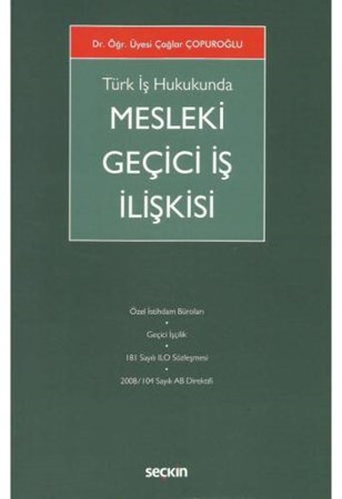 Türk İş Hukukunda Mesleki Geçici İş İlişkisi