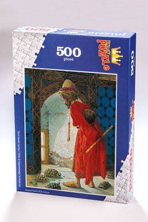 Türk Sanatı Serisi Kaplumbağa Terbiyecisi 500 Parça Puzzle Ts04 D