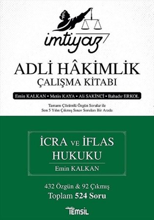 Adli Hakimlik Çalışma Kitabı - İcra Ve İflas Hukuku (İmtiyaz )