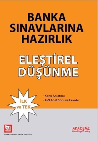 Akademi Eğitim Banka Sınavlarına Hazırlık Eleştirel Düşünme