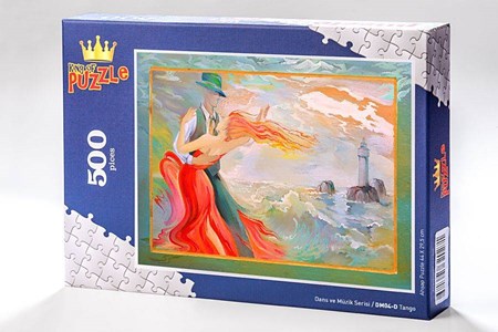 Dans Ve Müzik Serisi Tango 500 Parça Puzzle Dm04 D