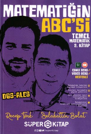 Süper Kitap DGS-ALES Matematiğin ABC'si Temel Matematik 2. Kitap