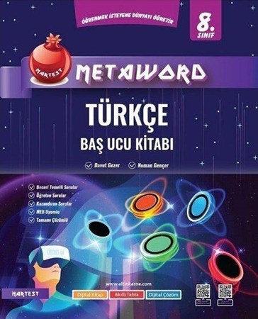 Nartest Yayınları 8. Sınıf Türkçe Metaword Baş Ucu Kitabı