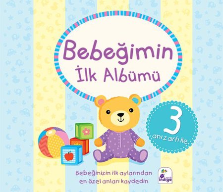 Bebeğimin İlk Albümü (3 Anı Zarfı ile)