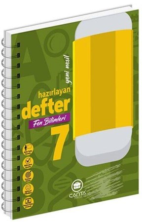 7. Sınıf Fen Bilimleri Okula Yardımcı Hazırlayan Defter