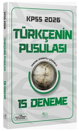 2026 KPSS Türkçenin Pusulası 15 Deneme Çözümlü 