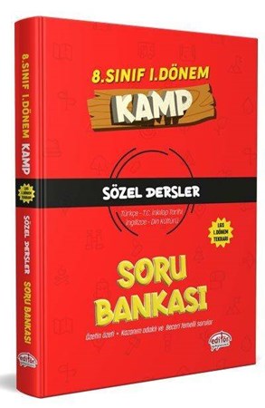 8. Sınıf 1. Dönem Kamp Sözel Soru Bankası