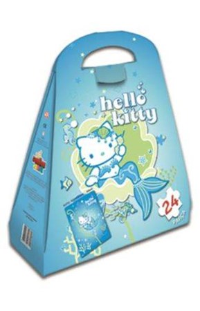 Hello Kitty Çantalı Yap Boz Denizkızı 24 Parça Puzzle 40974