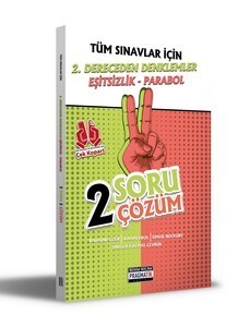 Benim Hocam Yayınları 2021 Tüm Sınavlar İçin 2. Dereceden Denklemler - Eşitsizlik - Parabol 2 Soru 2 Çözüm Fasikülü