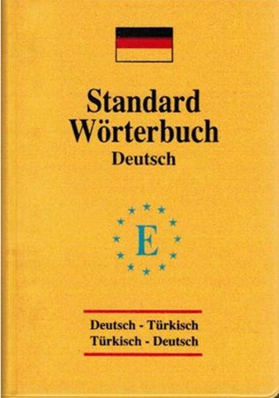 Standard Wörterbuch Deutsch Almanca Sözlük Plastik Kapak