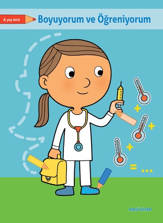 Boyuyorum ve Öğreniyorum -  Mavi Kitap +4 Yaş