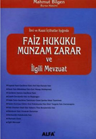 Faiz Hukuku Munzam Zarar ve İlgili Mevzuat