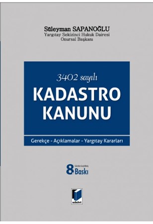 3402 sayılı Kadastro Kanunu