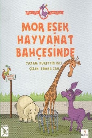 Mor Eşek Hayvanat Bahçesinde Büyük Boy