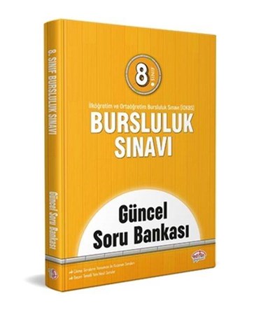 Editör 2021 8.sınıf Bursluluk Sınavı Güncel Soru Bankası