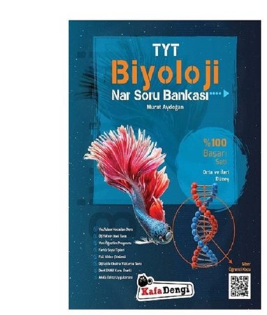 TYT Biyoloji Orta ve İleri Düzey Nar Soru Bankası