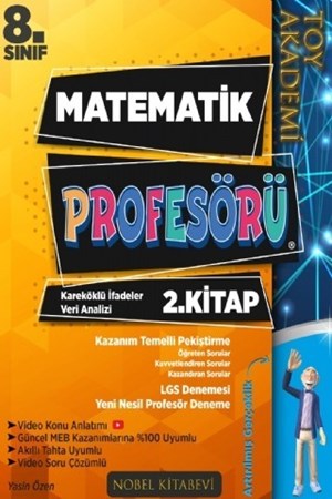 8. Sınıf Matematik Profesörü 2. Kitap Kareköklü İfadeler Ve Veri Analizi