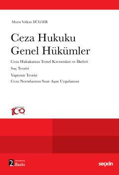 Ceza Hukuku Genel Hükümler- 2. BASKI