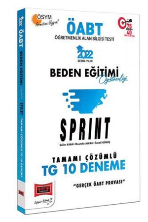 2022 ÖABT SPRINT Beden Eğitimi Öğretmenliği Tamamı Çözümlü TG 10 Deneme