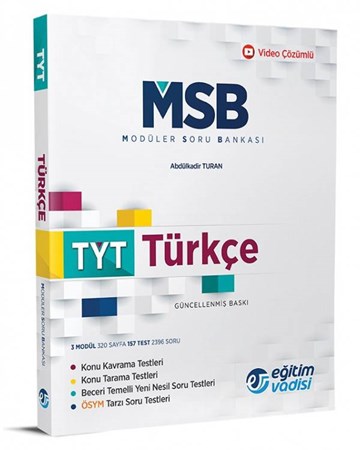 TYT Türkçe MSB Modüler Soru Bankası