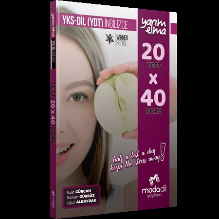 Modadil Yayınları YKS-DİL (YDT) İngilizce Yarım Elma 20x40 Mini Test