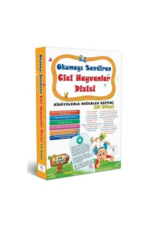 Okumayı Sevdiren Cici Hayvanlar Dizisi Seti-15 Kitap Takım