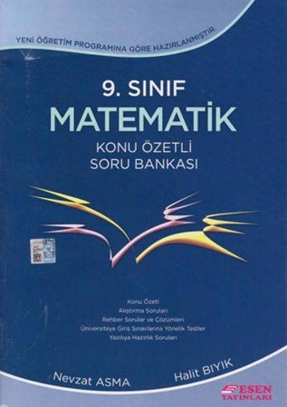 Esen 9. Sınıf Matematik Konu Özetli Soru Bankası Yeni