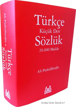 Türkçe Sözlük 20.000 Madde - Küçük Dev Sözlük