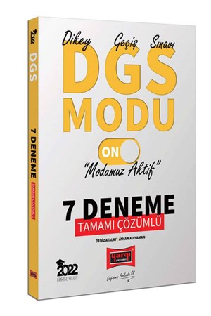 2022 DGS Modu Tamamı Çözümlü 7 Deneme