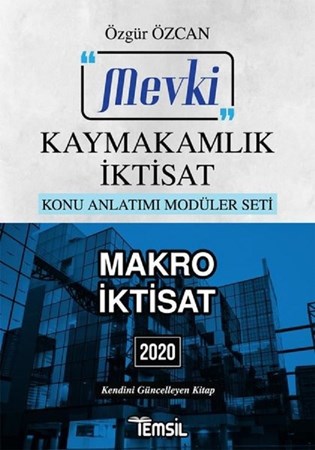Mevki Makro İktisat (Kaymakamlık İktisat) 2020 / Konu Anlatımı Modüler Seti