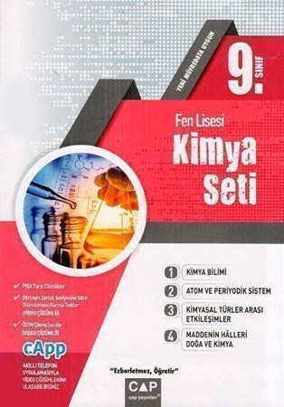 Çap 9. Sınıf Fen Lisesi Kimya Seti