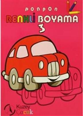 Ponpon Renkli Boyama 3