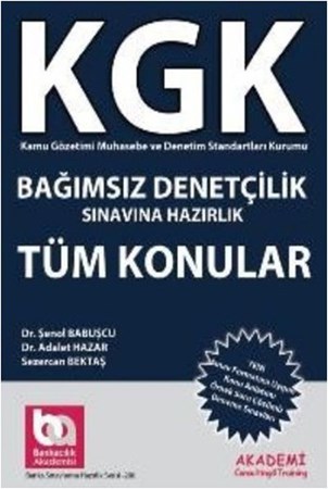 Kgk Bağımsız Denetçilik Sınavlarına Hazırlık Tüm Konular
