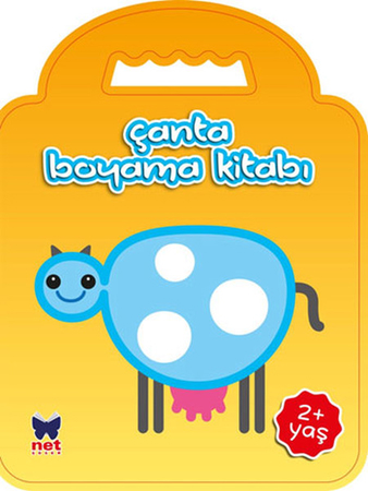 Çanta Boyama Kitabı - İnek