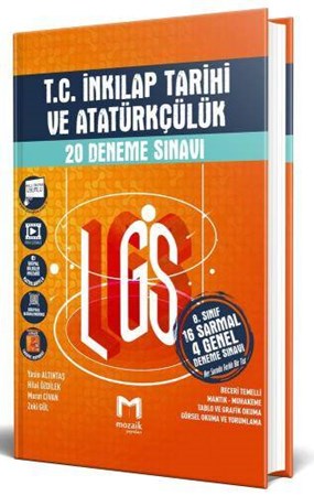 8. Sınıf LGS T. C. İnkılap Tarihi ve Atatürkçülük 20 Deneme Sınavı