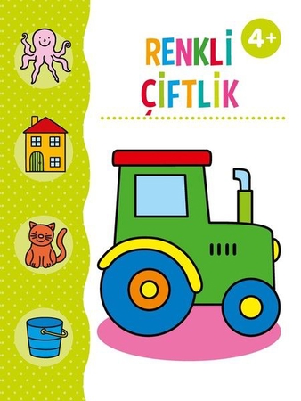 Renkli Çiftlik Boyama Kitabı