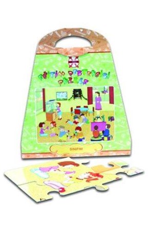 Okul Öncesi Eğitim Destekçisi Çantalı Puzzle Sınıfım 35 Parça