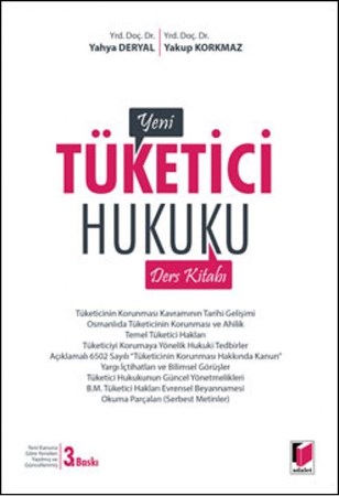Yeni Tüketici Hukuku Ders Kitabı