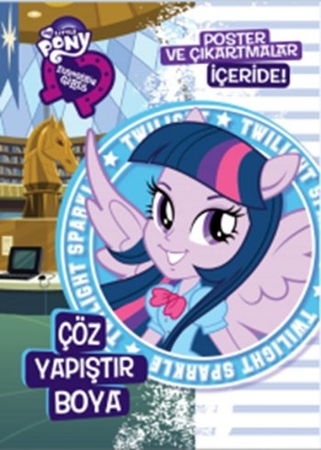 My Little Pony EQ Girls Çöz Yapıştır Boya - 4