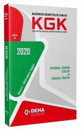 Deha 2020 KGK Kurumsal Yönetim İlkeleri ve Finansal Yönetim Konu Anlatımlı