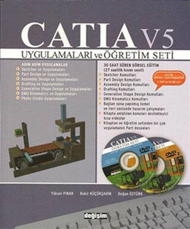 Catia V5 Uygulamaları Ve Öğretim Seti 2 Dvd Ekli