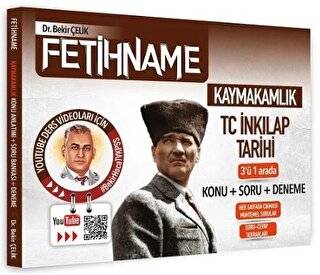 Kaymakamlık FETİHNAME TC İnkılap Tarihi Konu-Soru-Deneme 3 ü 1 Arada