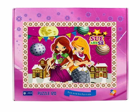 Sue And Se Partide 120 Parça Puzzle