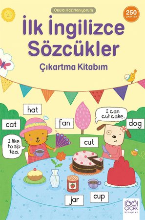 Okula Hazırlanıyorum - İlk İngilizce Sözcükler Çıkartma Kitabım