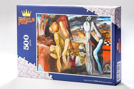 Soyut Serisi Düşünen Adam 500 Parça Puzzle St04 D
