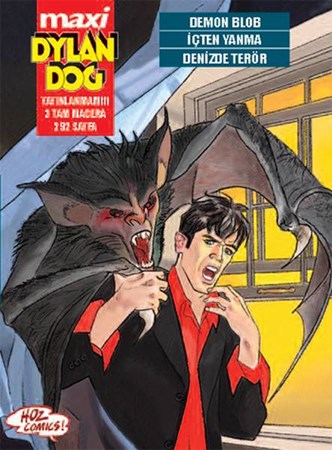 Maxi Dylan Dog Sayı 8 Demon Blob İçten Yanma Denizde Terör