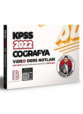 2022 KPSS Coğrafya Video Ders Notları