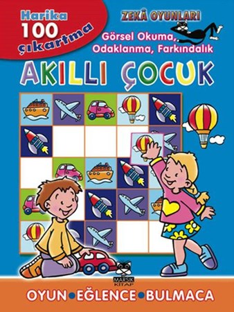 Akıllı Çocuk Mavi Kitap Görsel Okuma, Odaklanma Ve Farkındalık