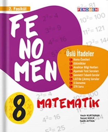 8. Sınıf Matematik Üslü İfadeler 2. Fasikül