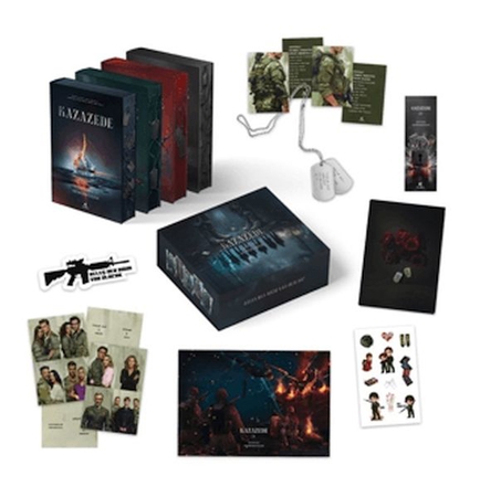 Kazazede (4 Kitap Yan Boyamalı Kutulu)